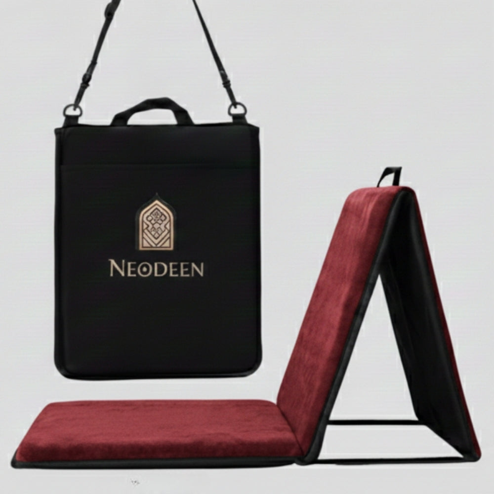 tapis de prière avec dossier